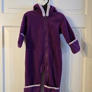 Columbia Purple Kids Footie One Piece